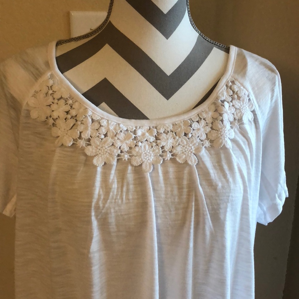Plus size 1X Just my size in white brand new - Picture 2 of 5